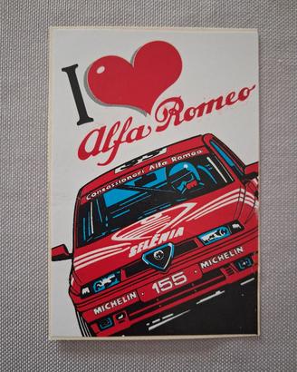 Adesivo Sticker Alfa Romeo 155 