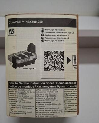 Sganciatore schneider elettric c1645a160 micrologc