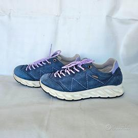 Sneakers Igi&Co in gore-tex blu jeans tg. 36