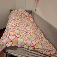 letto singolo con cassettone