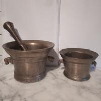 Mortai in bronzo 