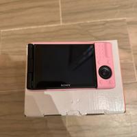 Digital Camera Sony ZV-1F+ cover rosa in silicone