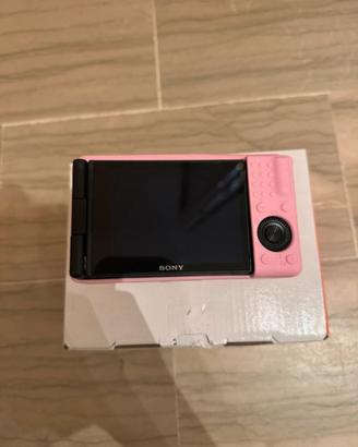 Digital Camera Sony ZV-1F+ cover rosa in silicone