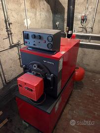 Caldaia A Gasolio con Bruciatore THE/V 20