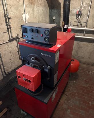Caldaia A Gasolio con Bruciatore THE/V 20