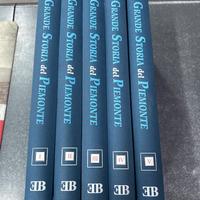 La grande storia del Piemonte 5 volumi Bonecho