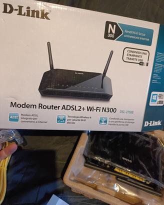 D-LINK WIRELESS N300 ADSL2+MODEM ROUTER