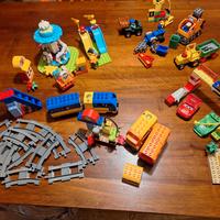LEGO DUPLO LOTTO STAZIONE CARS GIOSTRA ALTRO