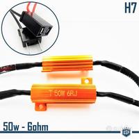 RESISTENZE 50W-6 OHM SPEGNI SPIA Errore Kit Led H7