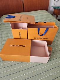 Scatole e buste Louis Vuitton originali vuote