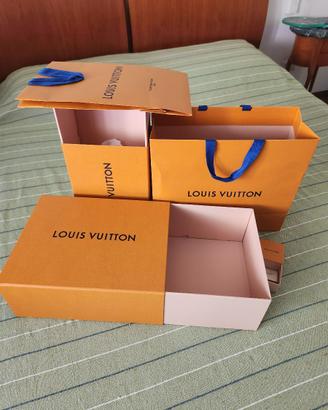 Scatole e buste Louis Vuitton originali vuote