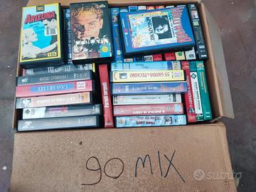 90 Videocassette VHS di film in italiano