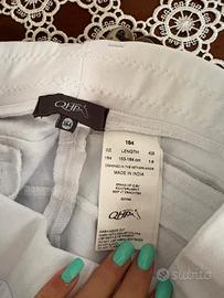 pantalone equitazione da concorso bianco