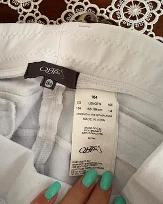 pantalone equitazione da concorso bianco