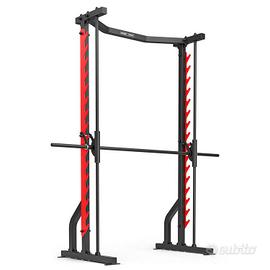 Smith machine + panca + 105 kg di pesi come nuovi