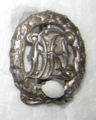 WW2 Distintivo Sportivo Tedesco ARGENTO ORIGINAL