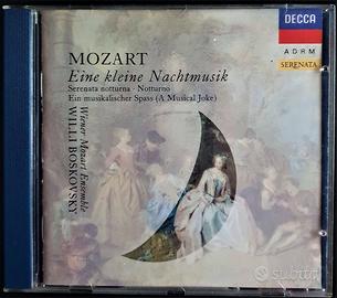 RARO MOZART Eine kleine Nachtmusik altre opere CD