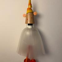 Lampadario in legno per camera bambino