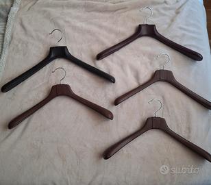 Porta abiti per uno in vera pelle