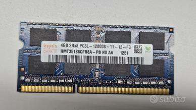 RAM notebook Hynix 4GB DDR3L 1600MHz (PC3L-12800S)