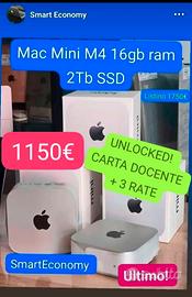 Macmini M4 16gb ram. 2Tb - SmartEconomy 