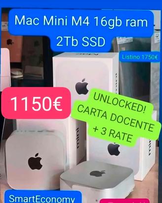 Macmini M4 16gb ram. 2Tb - SmartEconomy 