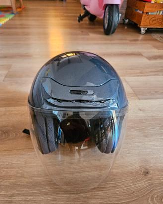 Casco motorino Crivit taglia L 59-60 grigio