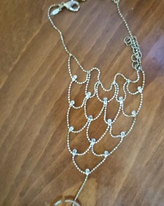 Collana e baciamano anello bracciale