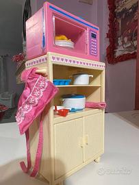 Barbie accessori per cucina 1986
