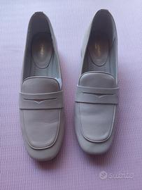 mocassino vera pelle donna
