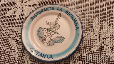 Piatto collezione Ristoranti del buon ricordo 2005