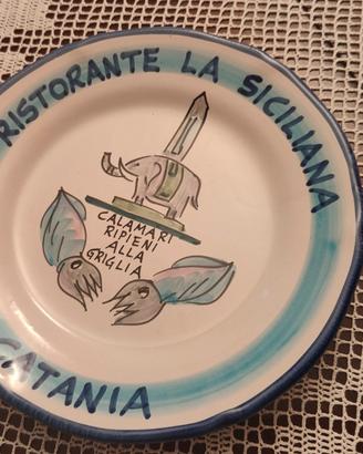 Piatto collezione Ristoranti del buon ricordo 2005