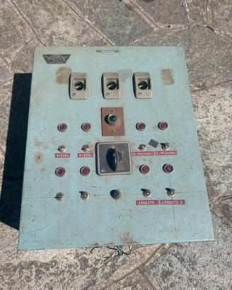 Arredamento quadro elettrico vintage industrial