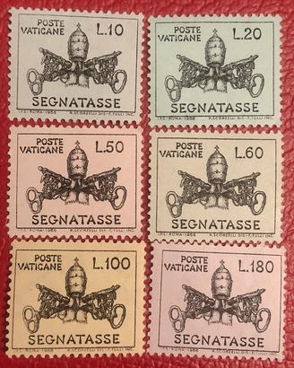 FRANCOBOLLI Segnatasse di Poste Vaticane 
