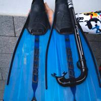 Pinne + boccaglio Cressi 