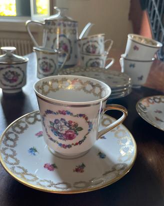 Servizio caffè tè vintage 15pz porcellana fine R&W