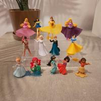 Lotto sorpresine kinder principesse disney
