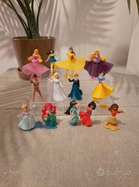Lotto sorpresine kinder principesse disney