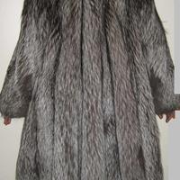 Pelliccia di volpe argentata