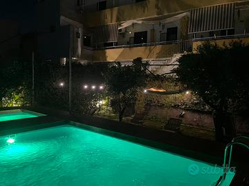 Week and ottobre in piscina