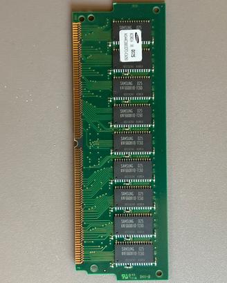 Lotto 10 Ram samsung DIMM 168 pin