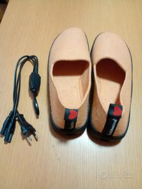 pantofole riscaldanti 