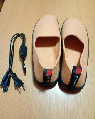 pantofole riscaldanti 