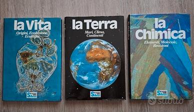 Lotto 3 libri vintage Il Mondo delle Scienze