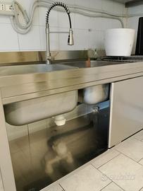 LAVELLO PROFESSIONALE IN ACCIAIO INOX 
