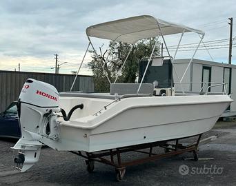 BARCA A MOTORE OPEN 5,70m (motore Honda 40hp)