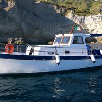Gozzo cabinato in legno con pilotina 9.8m - 100cv
