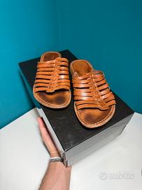 Sandali donna Antichi Romani Vero Cuoio Tg 38