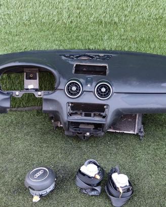 AUDI A1 2014 CRUSCOTTO COMPLETO DI AIRBAG PASSEGGE