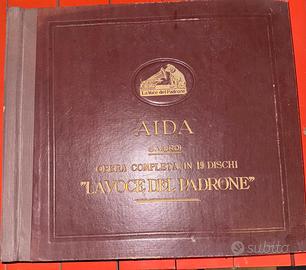 Album dischi vinile opera aida di g.verdi